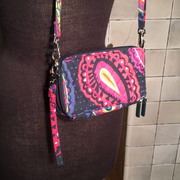 Vera Bradley Wristlet in Twilight Paisley - Picture 3 of 6